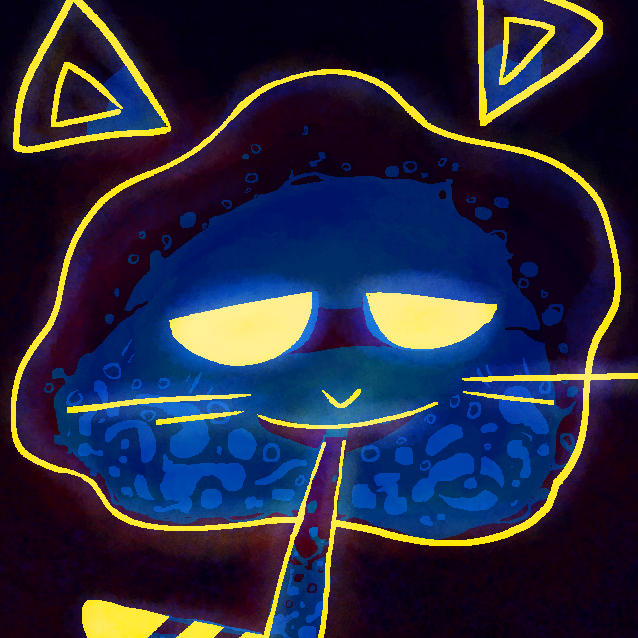 hypoluna staring at nothing in the void